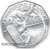 Ausztria 5 euro 2010 '' Téli olimpia - Snowboard '' BU!